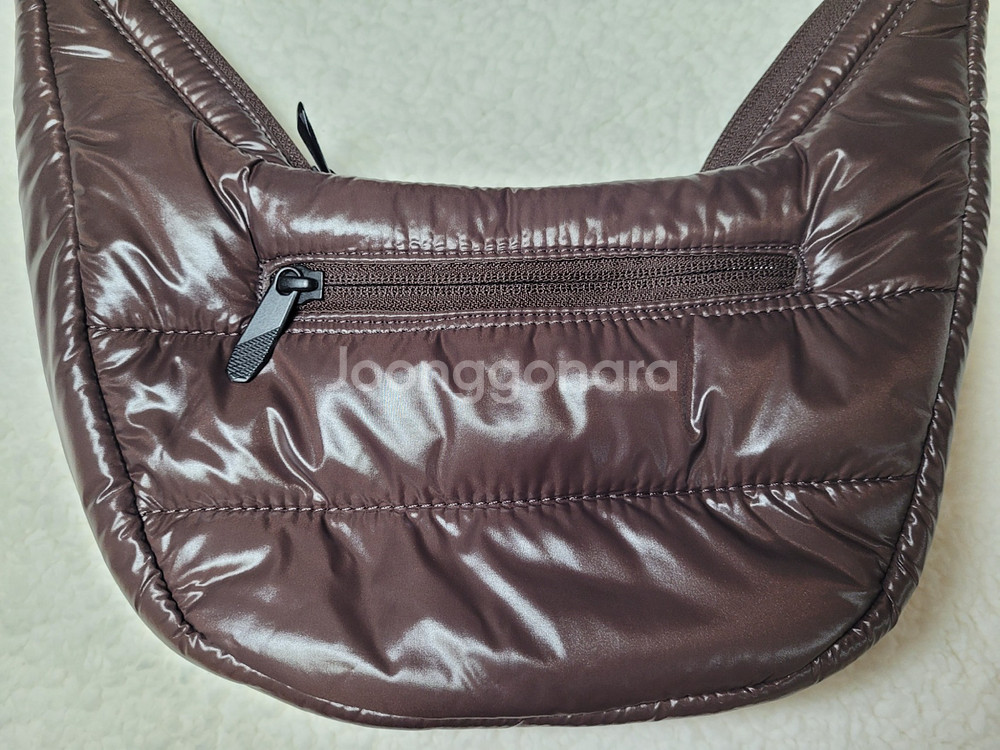 노스페이스 화이트라벨 뉴 호보백 미니 다크브라운 팝니다--5