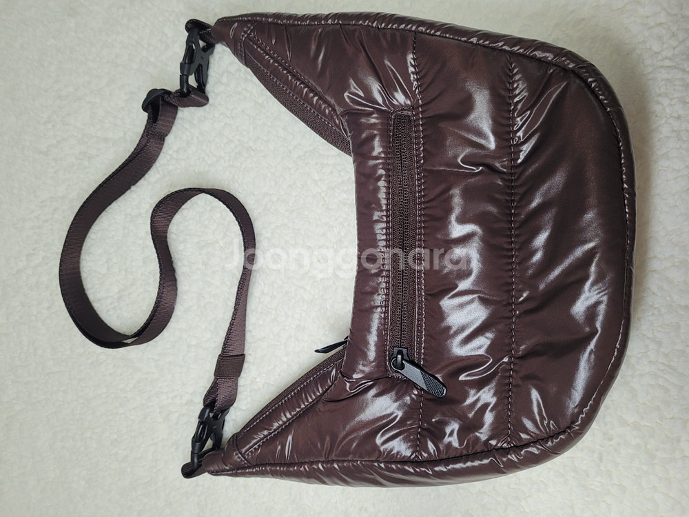 노스페이스 화이트라벨 뉴 호보백 미니 다크브라운 팝니다--4