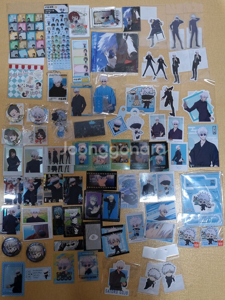 고죠 교류전, 애니메이트 콜라보 고죠 등 고죠 굿즈--1