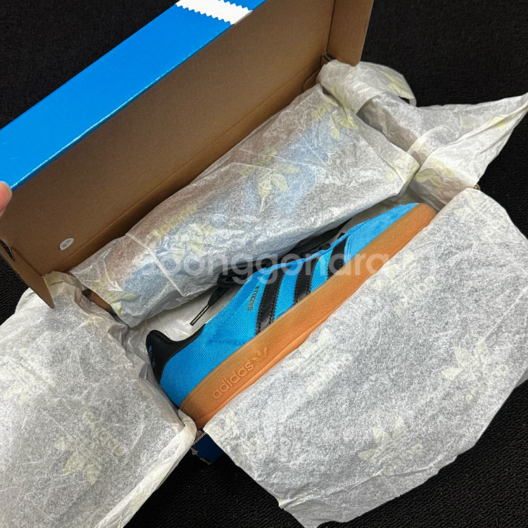 새제품 아디다스 가젤 인도어 브라이트 블루 220--3