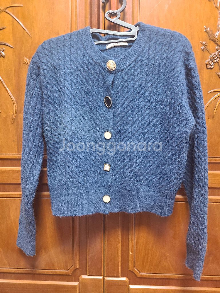 빈티지 가디건--1