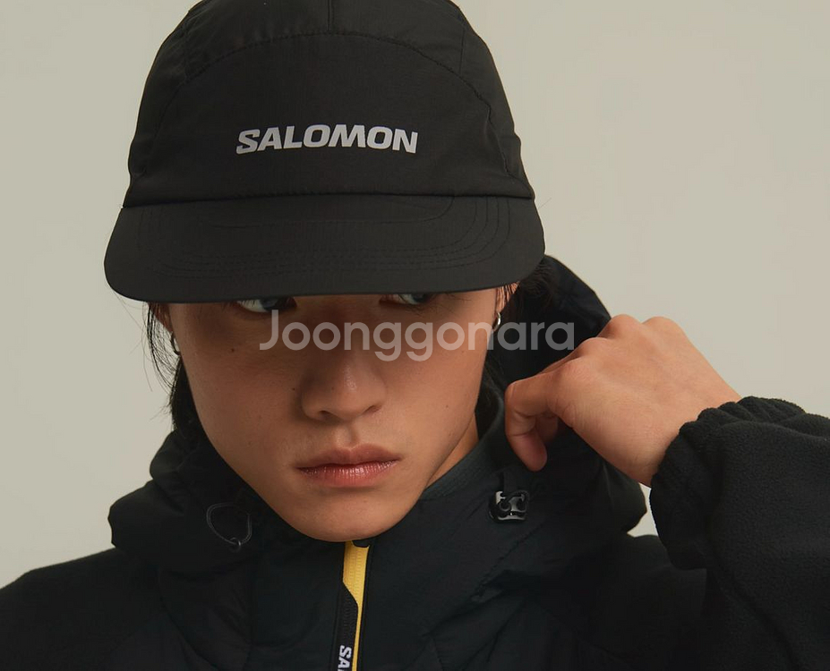 살로몬/ 릿지 5 패널 캡/ 블랙(새제품)--6