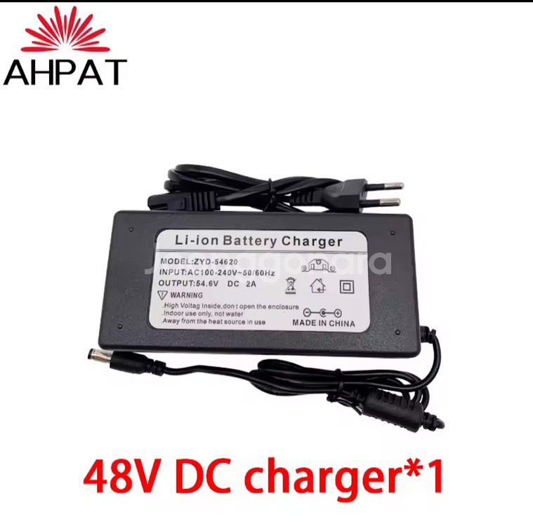 전기 자전거 . 스쿠터용 배터리 충전식 48v 100a--2