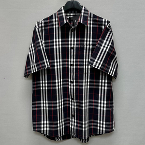 버버리 x 고샤 체크 반팔셔츠 ( 95 100 )