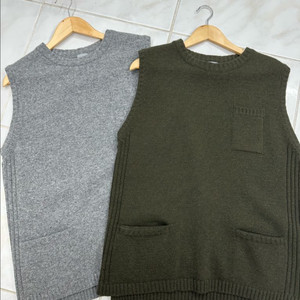 어나더오피스/ 니트베스트 2종/ 2사이즈