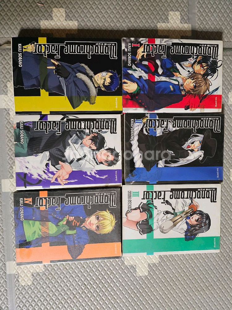 Monochrome Factor 만화책 1-6권(세트가--0