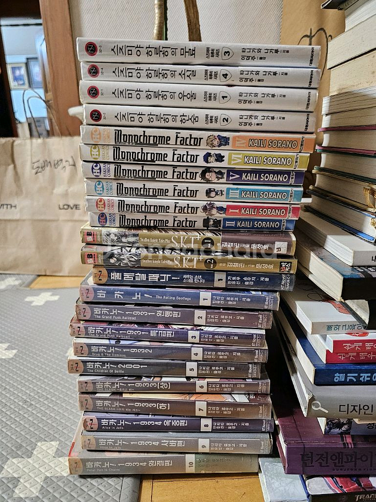 Monochrome Factor 만화책 1-6권(세트가--5