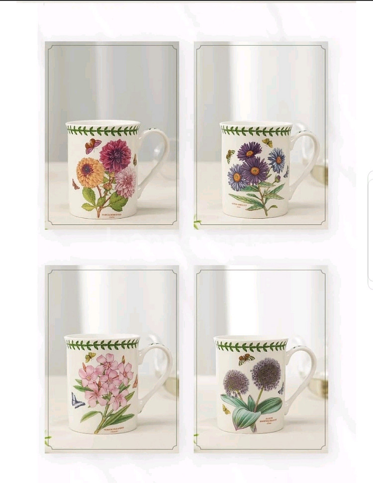 새상품.포트메리온 머그 4p--1