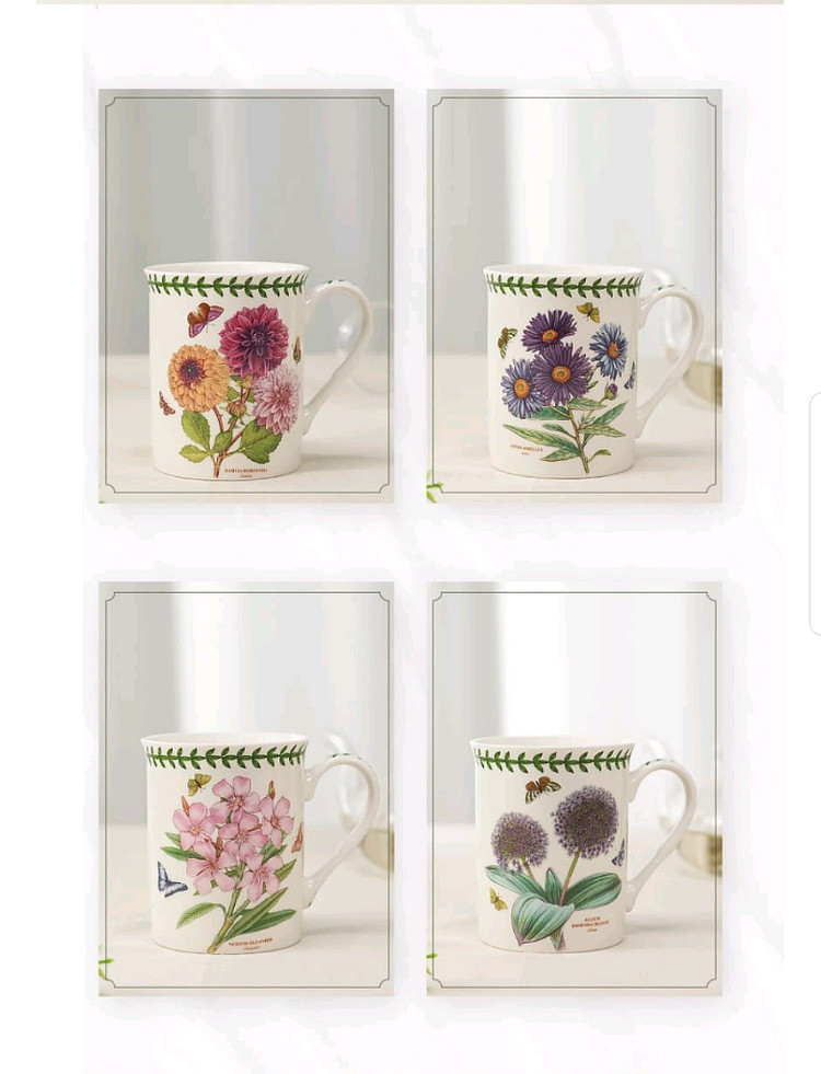 새상품.포트메리온 머그 4p--3