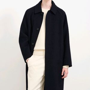 타임옴므 24fw 코트 다크네이비 100사이즈판매