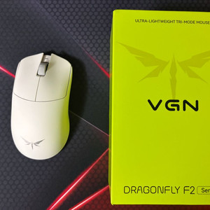 vgn f2 ultra+ 화이트 잠자리 무선게이밍마우스