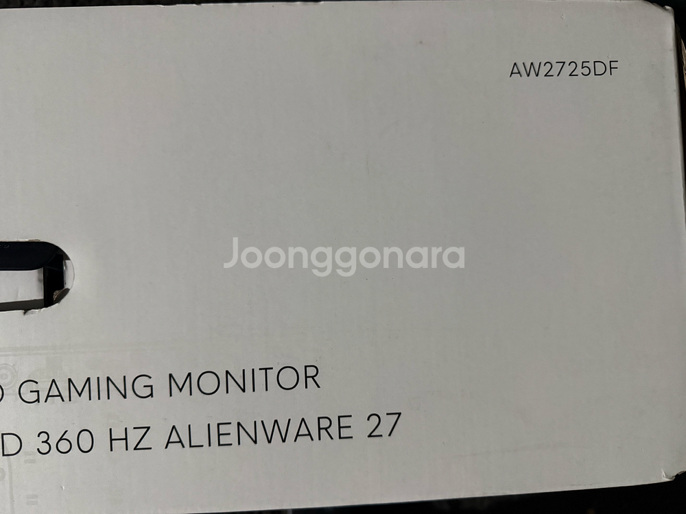 dell aw2725df 올레드 모니터 판매해요--1