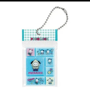 산리오 가챠타일씰 미니어처 참 포차코(새상품)