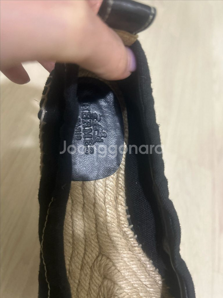 에르메스 에스파듀 블랙 36--2