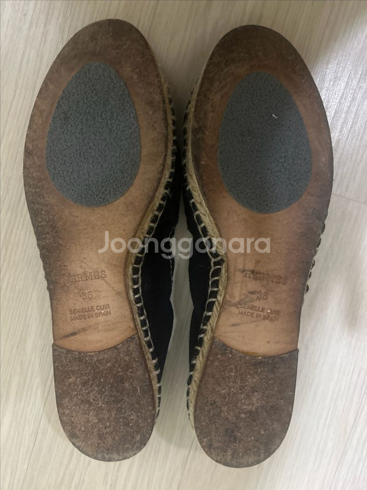 에르메스 에스파듀 블랙 36--5