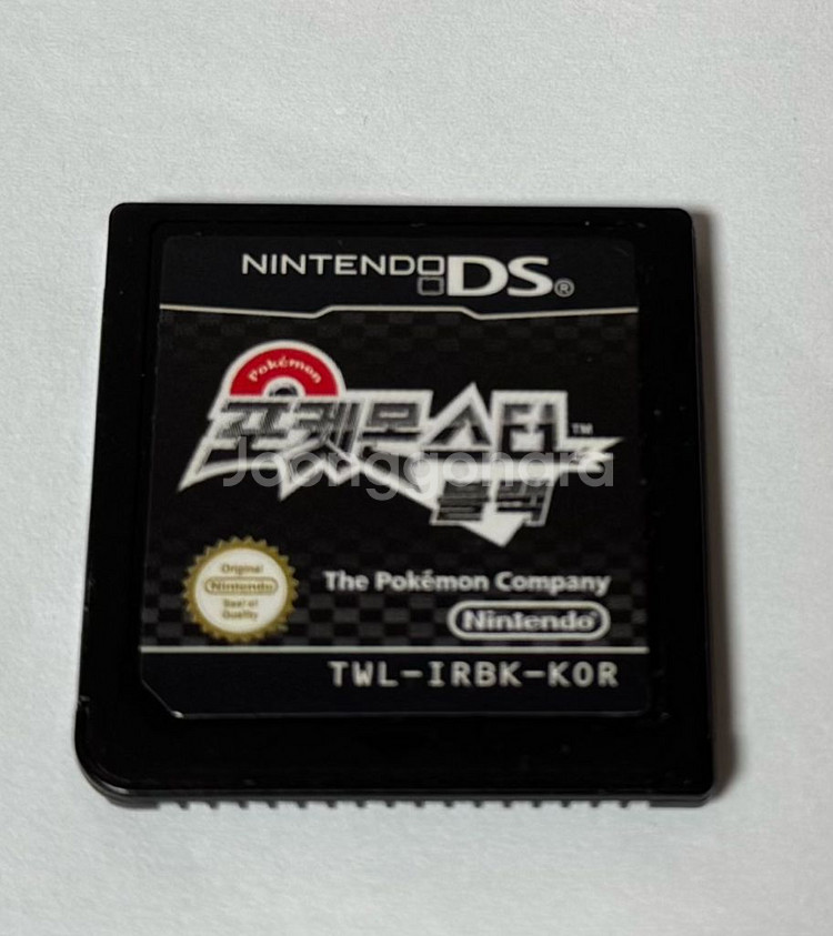 닌텐도 DS 포켓몬스터 블랙 알칩--0