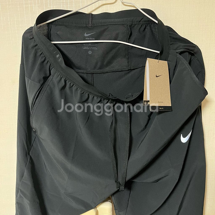 [새상품] 나이키 드라이핏 우븐 팬츠 블랙 L사이즈--3