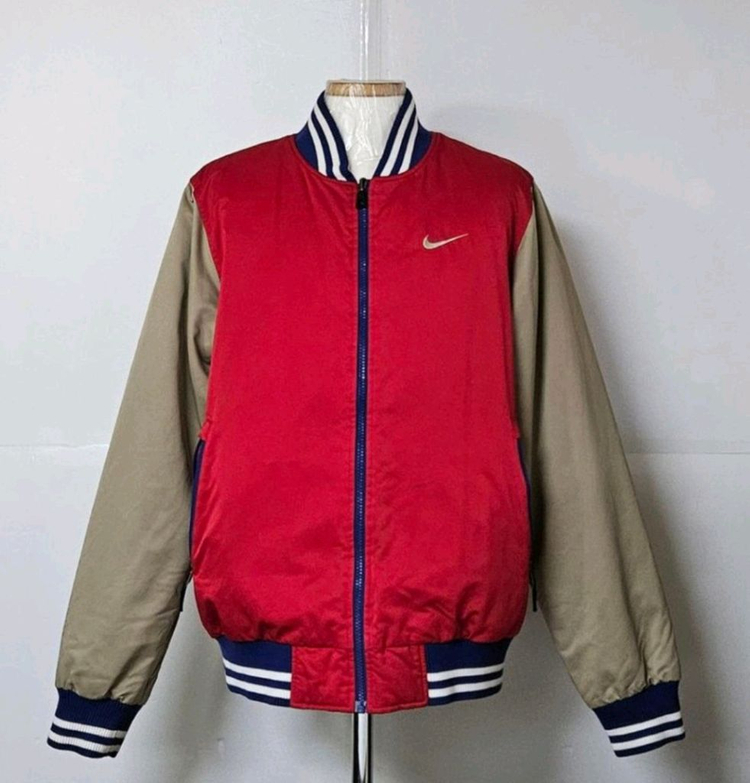 95)나이키 양면점퍼 퀄팅점퍼 항공점퍼--1