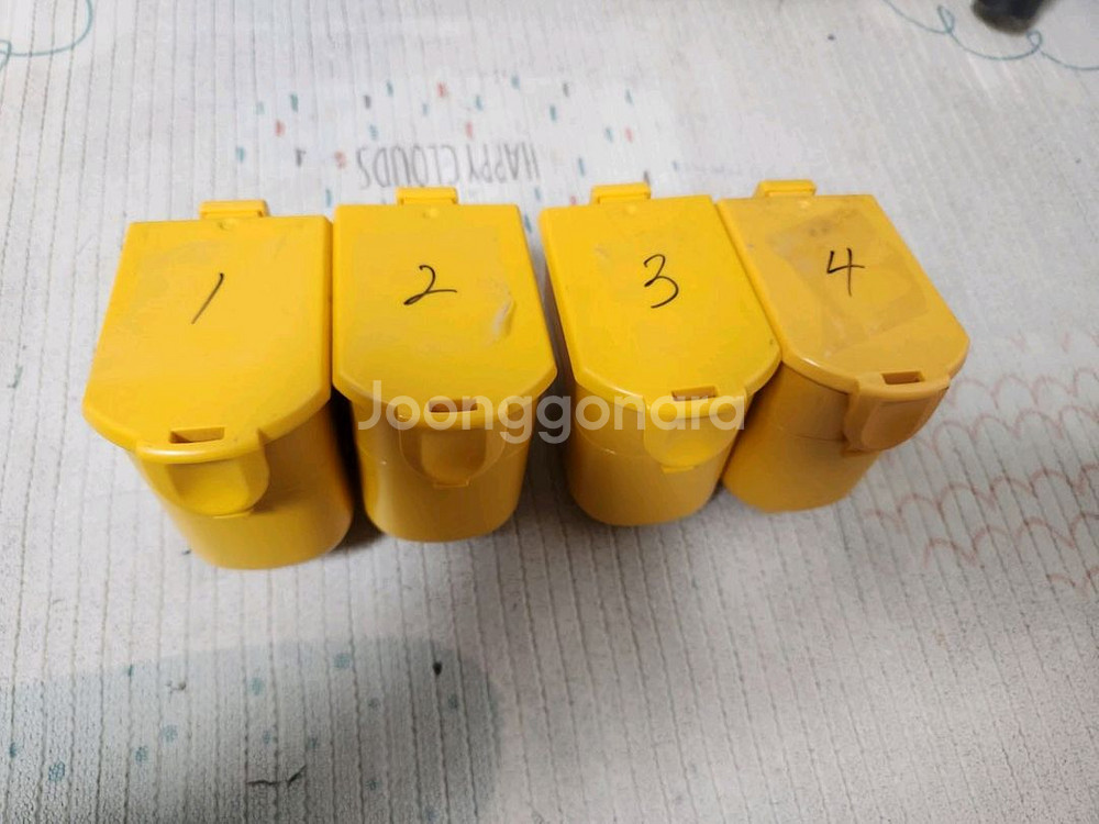 lg 코드제로 a9 방전된 배터리 4개--2