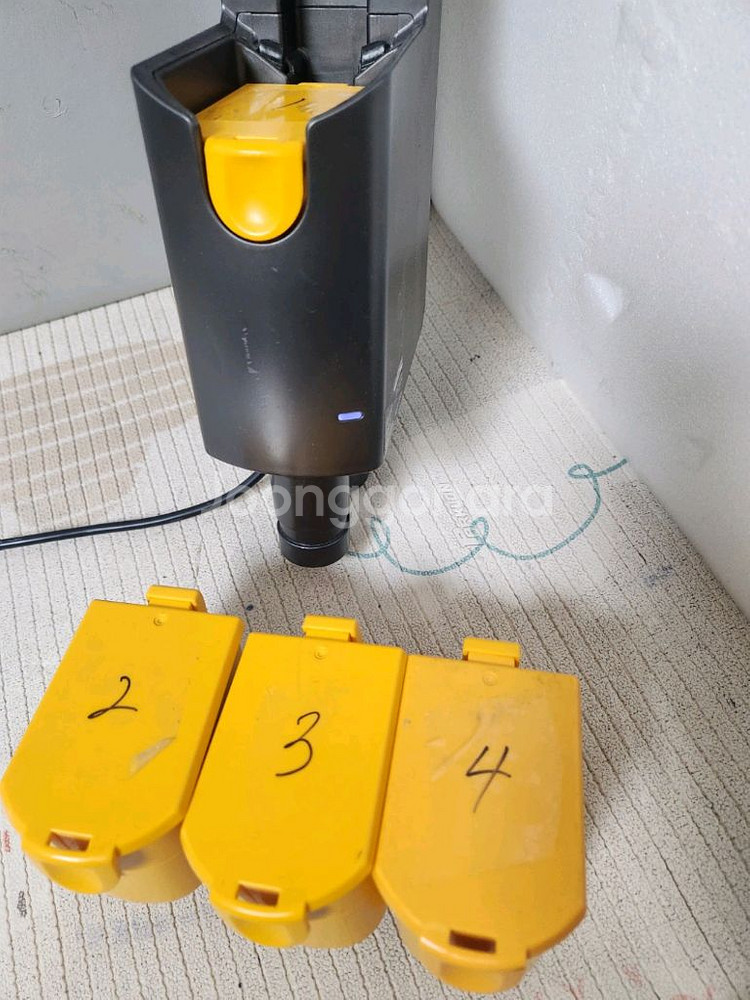 lg 코드제로 a9 방전된 배터리 4개--3