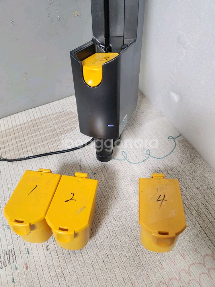 lg 코드제로 a9 방전된 배터리 4개--5