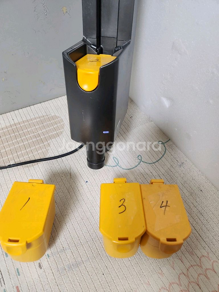 lg 코드제로 a9 방전된 배터리 4개--4