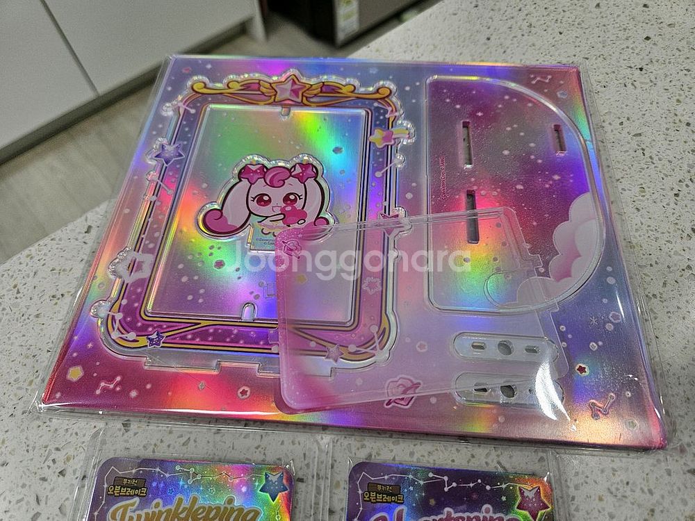 쿠키런 티니핑 콜라보 홀로그램 아크릴 스탠드 + 포토카--2