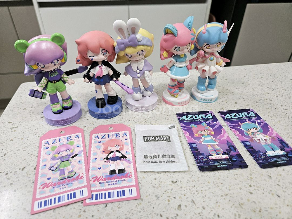 팝마트 아주라 피규어 일괄--2