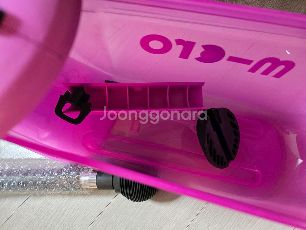 (새상품) 마이크로 미니투고 안장 핑크 +푸쉬바--2