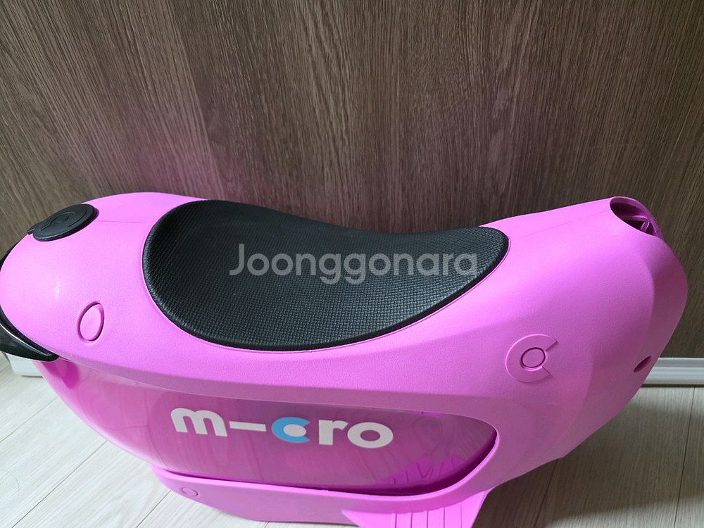 (새상품) 마이크로 미니투고 안장 핑크 +푸쉬바--4