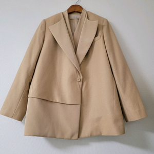 르베이지 캐시미어100%자켓