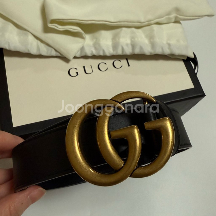 구찌 벨트 3cm (사이즈 70)--2