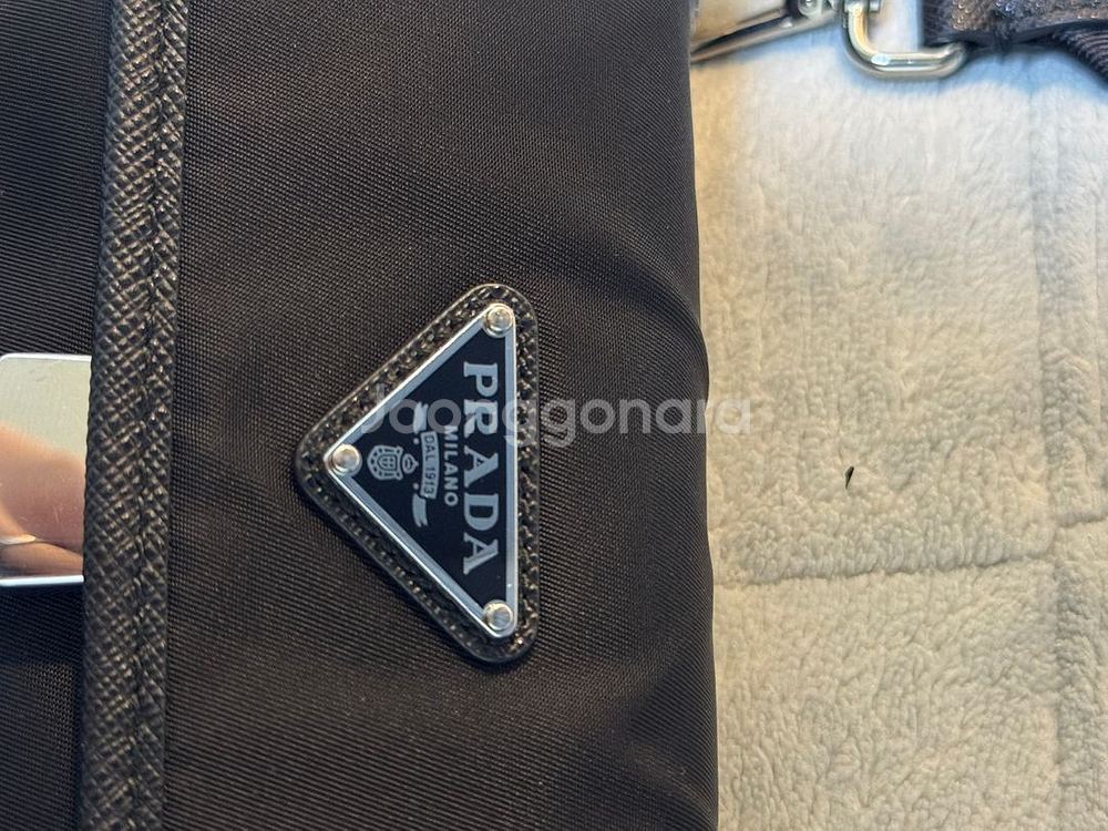 프라다 리나일론 사파이노 폰케이스백--6