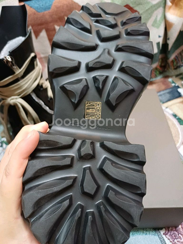 릭오웬스 메가트랙터 부츠 39--4