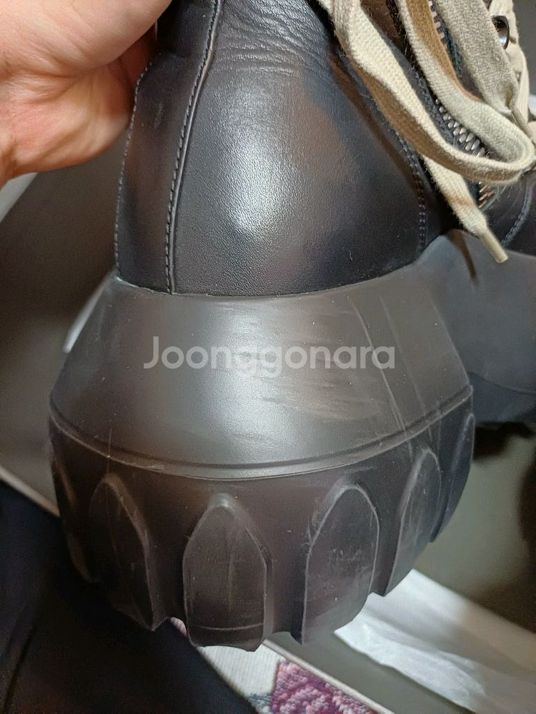 릭오웬스 메가트랙터 부츠 39--5