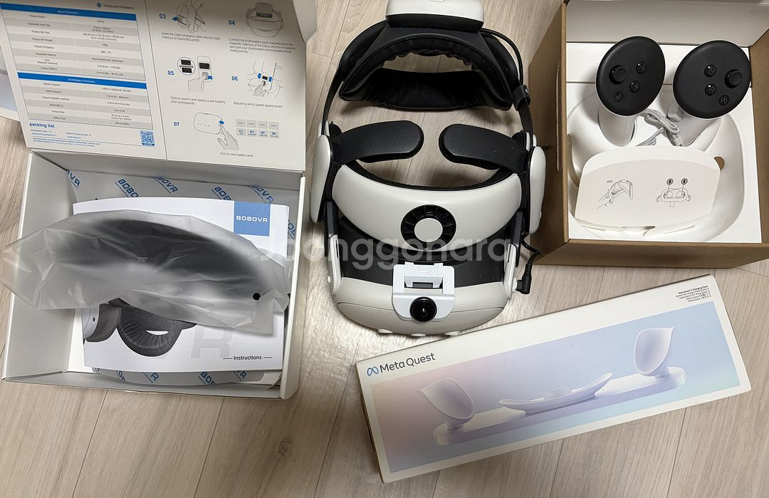 메타 퀘스트3 128GB (악세포함) 판매합니다--0