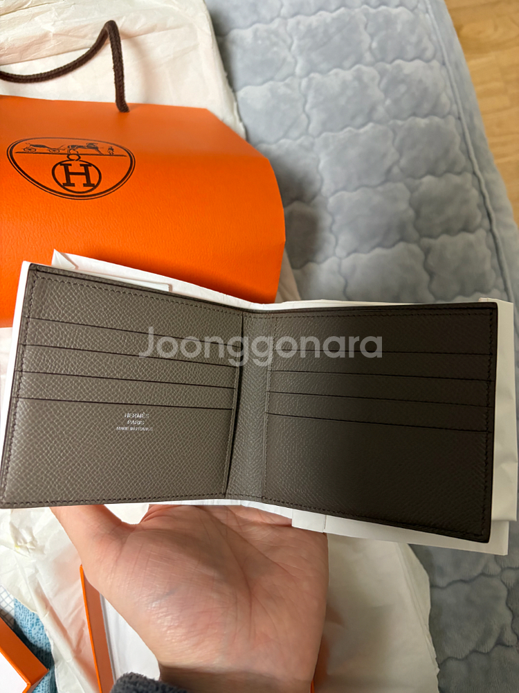 에르메스 mc2 반지갑 팝니다--0