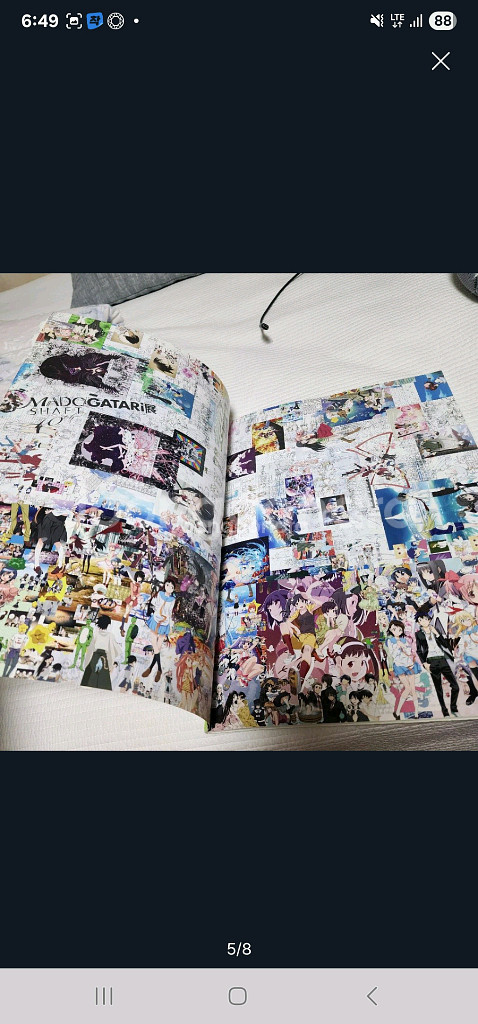 (일본 서적) 샤프트 40주년 마도가타리 전시회 가이드--4