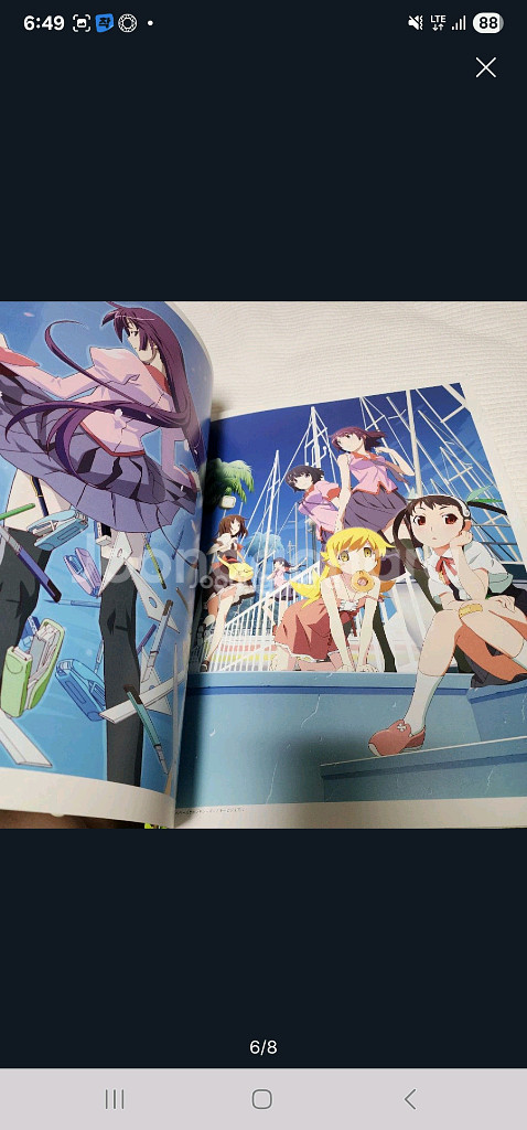 (일본 서적) 샤프트 40주년 마도가타리 전시회 가이드--5