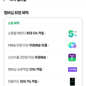 네이버 플러스 멤버십