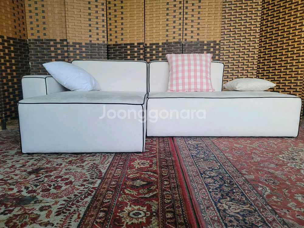 *아쿠아텍스* 패브릭 *미니카우치 *모듈 *소파--2