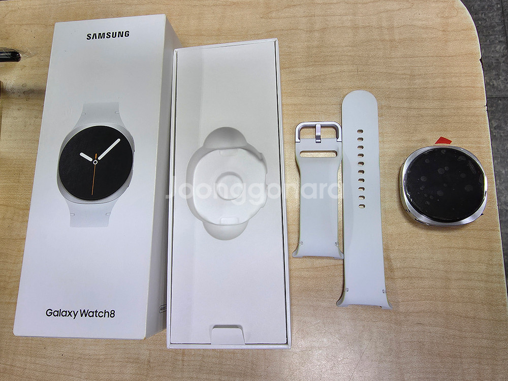 갤럭시워치8 44mm lte 실버색상 삼성케어이전가능--0