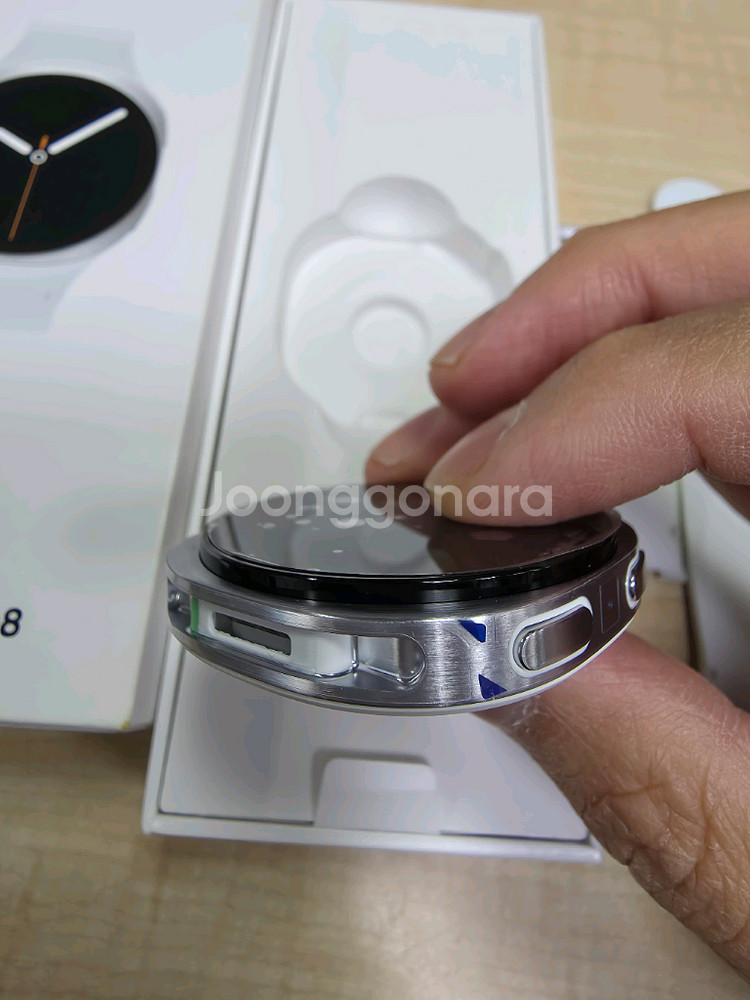 갤럭시워치8 44mm lte 실버색상 삼성케어이전가능--1