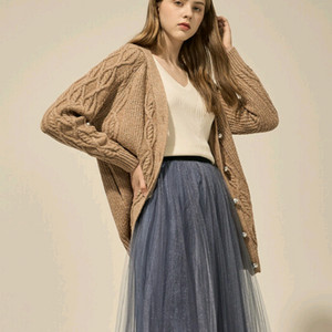 랑방컬렉션 블링블링 글리터 펄 가디건