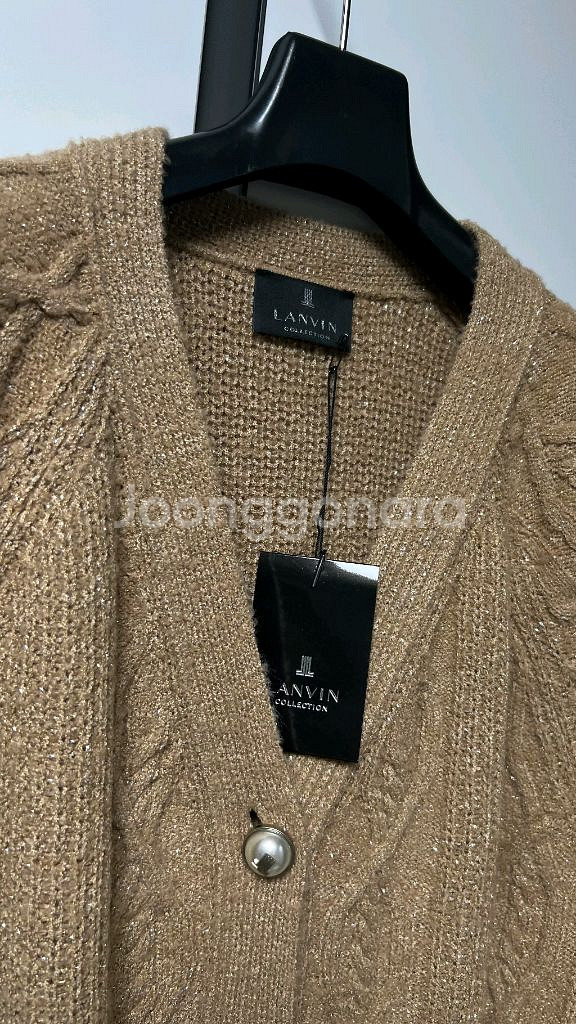 랑방컬렉션 블링블링 글리터 펄 가디건--8