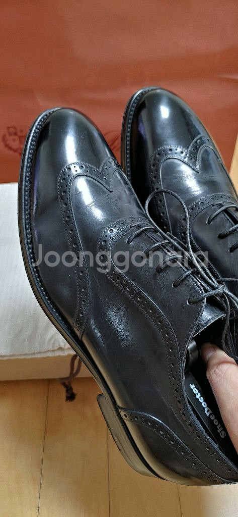 정품)에르메네질도제냐 정장구두(255)--7