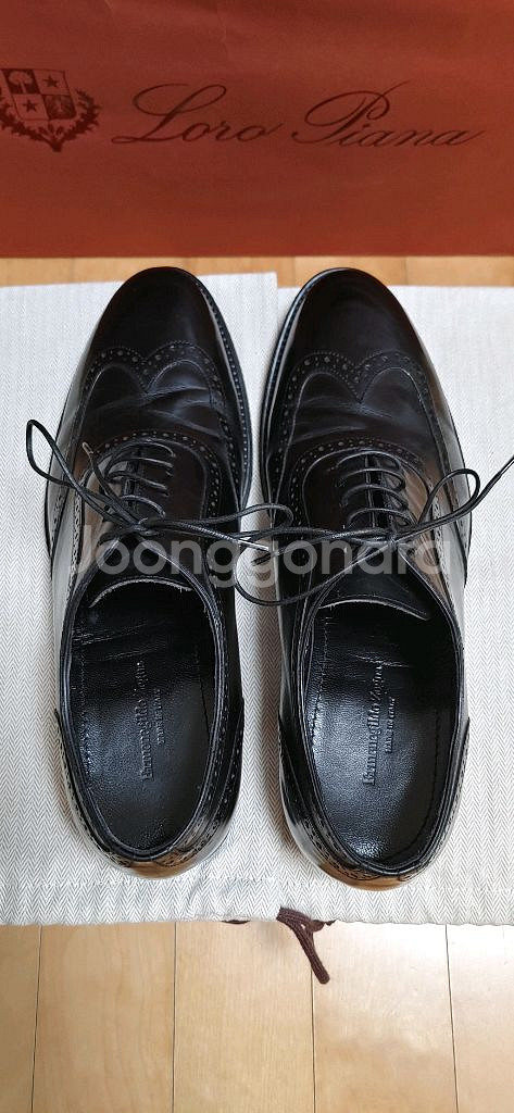 정품)에르메네질도제냐 정장구두(255)--9