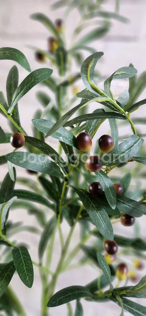 새상품)대형 올리브나무조화 대형철제 화분--4