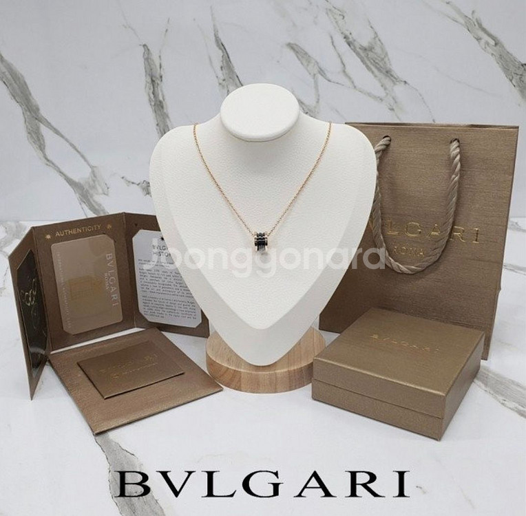 불가리 비제로원 목걸이--0