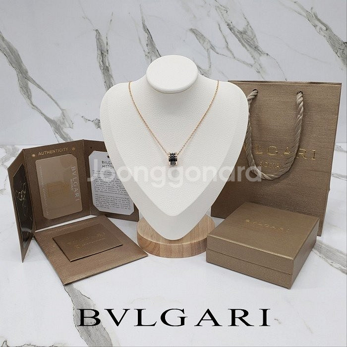 불가리 비제로원 목걸이--1
